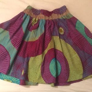 Super cute A-line African inspired skirt